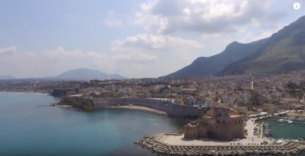 Castellammare del golfo riprese dall’alto Phantom 3 standard
