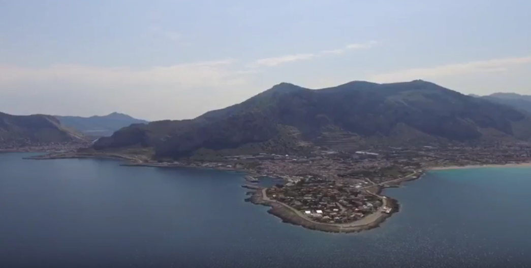 Sferracavallo e isola delle femmine dall’alto con il Drone Ph3