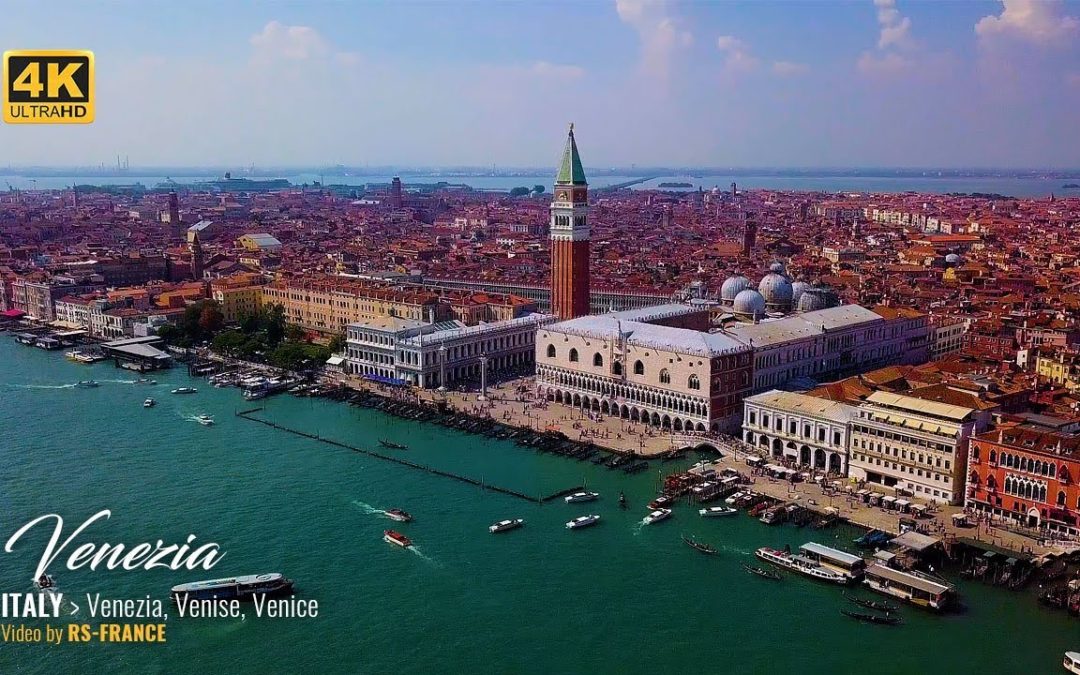 VENEDIG  VON DER DROHNE 4K