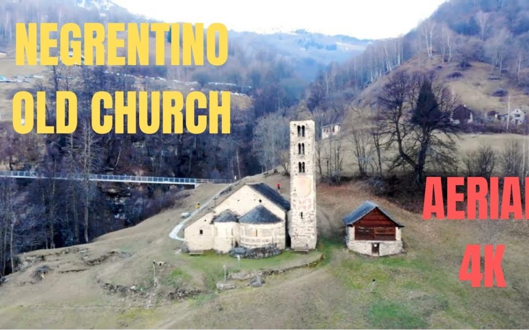 Negrentino Old Historical Church Winte