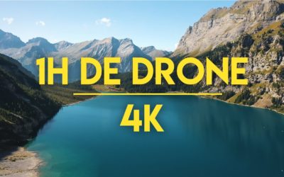 1 Hour of Drone Around the World!